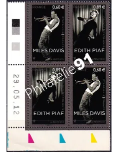 Coin daté du timbre n° P4671, collection timbres France