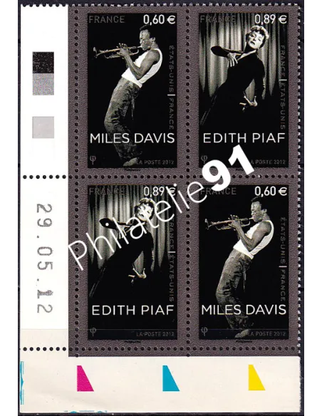 Coin daté du timbre n° P4671, collection timbres France