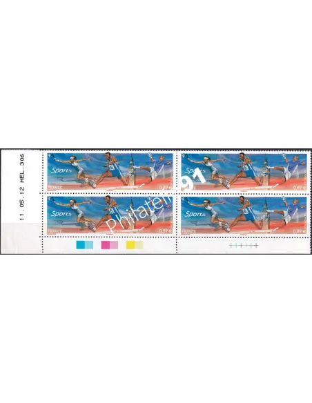 Coin daté du timbre n° 4673, collection timbres France