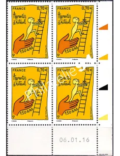 Coin daté du timbre n° 5037, collection timbres France