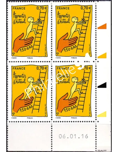 Coin daté du timbre n° 5037, collection timbres France