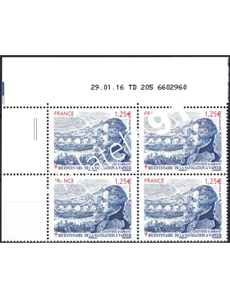 Coin daté du timbre n° 5044, collection timbres France