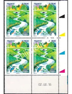 Coin daté du timbre n° 5105, collection timbres France