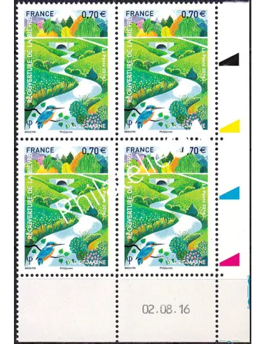 Coin daté du timbre n° 5105, collection timbres France