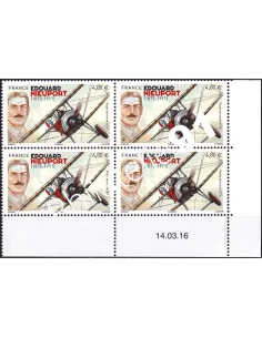 Coin daté du timbre PA n° 80, collection timbres France