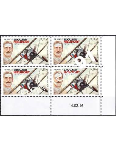 Coin daté du timbre PA n° 80, collection timbres France