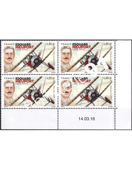 Coin daté du timbre PA n° 80, collection timbres France