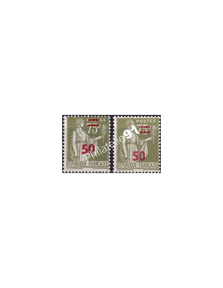 Variété sur timbre n° 480, collection timbres France