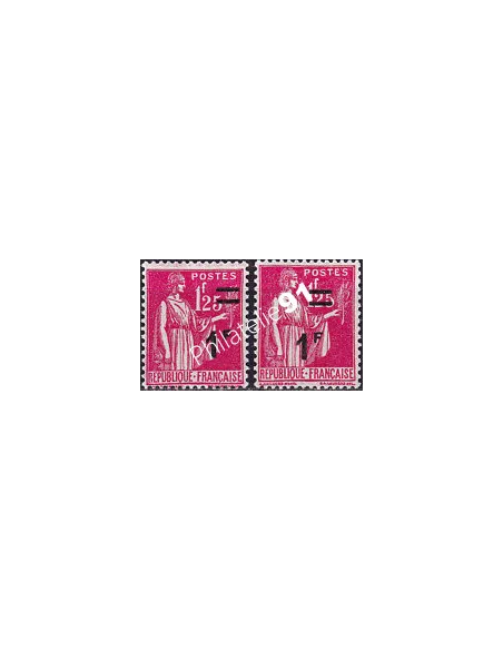 Variété sur timbre n° 483, collection timbres France