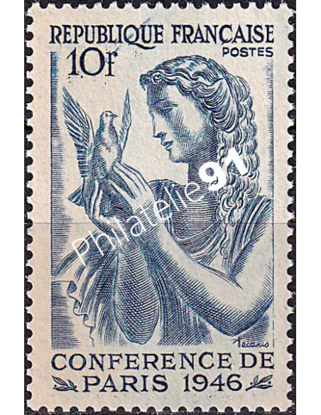 Variété sur timbre n° 762, collection timbres France