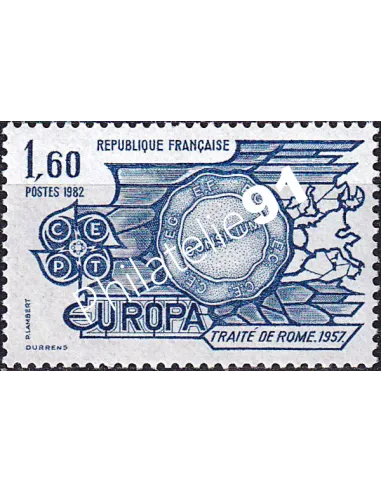 Variété sur timbre n° 2207a, collection timbres France