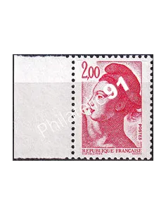 Variété sur timbre n° 2274g, collection timbres France
