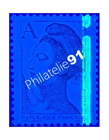Variété sur timbre n° 2423d, collection timbres France