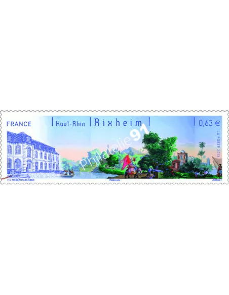 Timbre de France n° 4744. Rixheim Haut-Rhin - série touristique