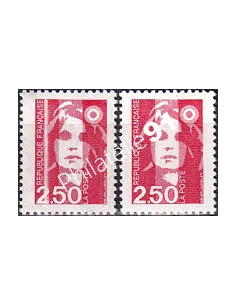 Variété sur timbre n° 2715, collection timbres France