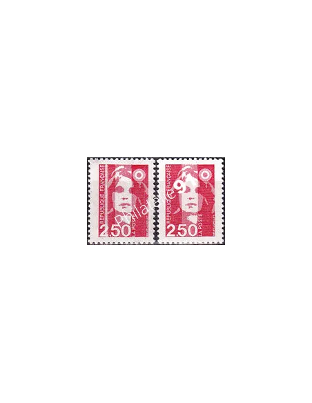 Variété sur timbre n° 2715, collection timbres France