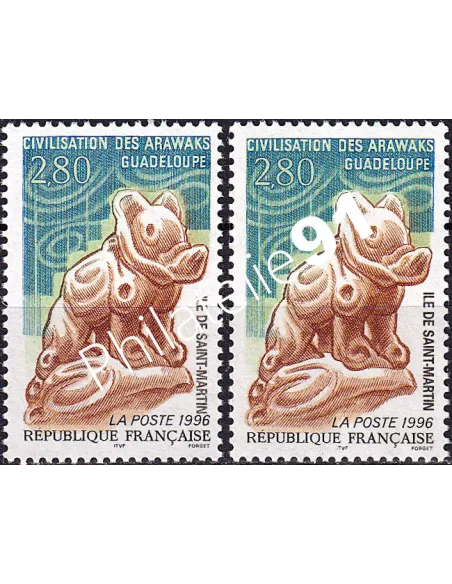 Variété sur timbre n° 2988, collection timbres France