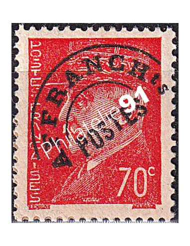 Variété sur timbre préoblitéré n° 84b, timbres France