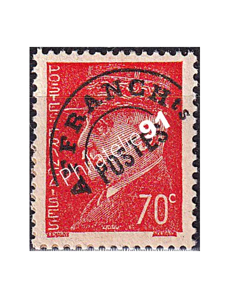 Variété sur timbre préoblitéré n° 84b, timbres France