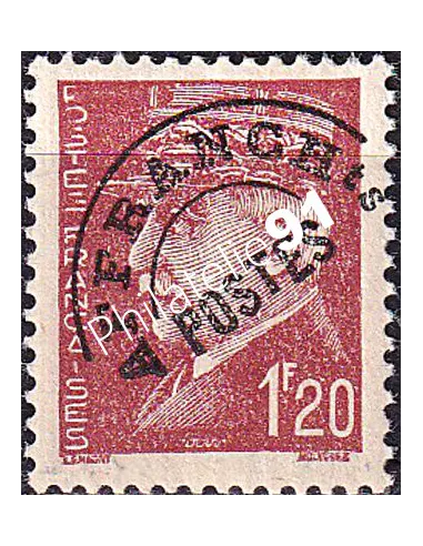 Variété sur timbre préoblitéré n° 85b, timbres France
