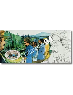 Bloc Souvenir n° 4,Gordon Bennett, collection Timbres France