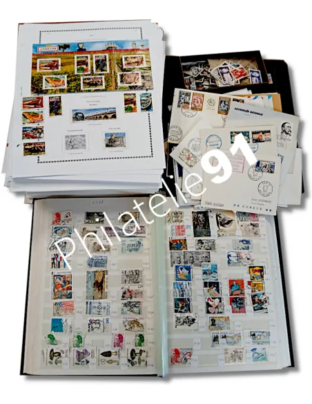 Lot de timbres de France, timbres France
