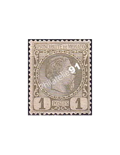 Monaco, n° 1 charnière, collection timbres Monaco
