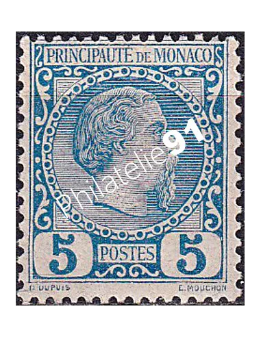 Monaco, n° 3 charnière, collection timbres Monaco