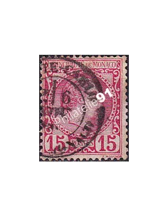 Monaco, n° 5 oblitéré, collection timbres Monaco