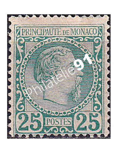 Monaco, n° 6 charnière, collection timbres Monaco