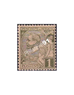 Monaco, n° 11d charnière, collection timbres Monaco