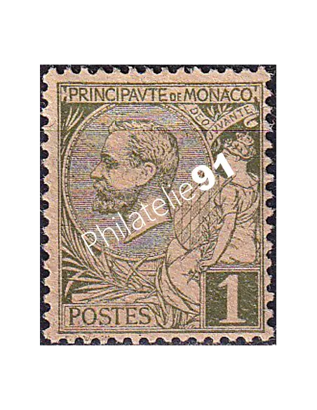 Monaco, n° 11d charnière, collection timbres Monaco