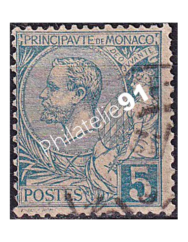 Monaco, n° 13 oblitéré, collection timbres Monaco