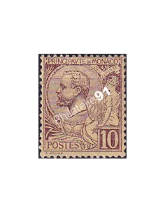 Monaco, n° 14 charnière, collection timbres Monaco