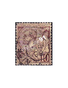 Monaco, n° 14 oblitéré, collection timbres Monaco
