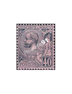 Monaco, n° 17 charnière, collection timbres Monaco