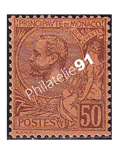Monaco, n° 18 charnière, collection timbres Monaco