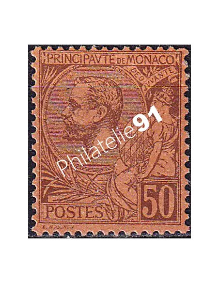 Monaco, n° 18 charnière, collection timbres Monaco