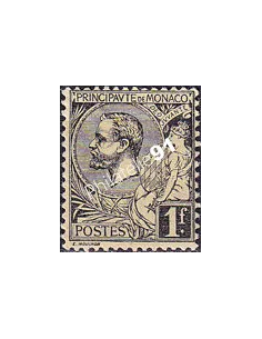 Monaco, n° 20a charnière, collection timbres Monaco