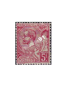 Monaco, n° 21 charnière, collection timbres Monaco