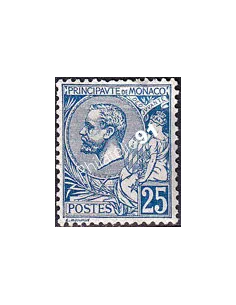 Monaco, n° 25 charnière, collection timbres Monaco