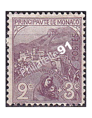 Monaco, n° 27 charnière, collection timbres Monaco