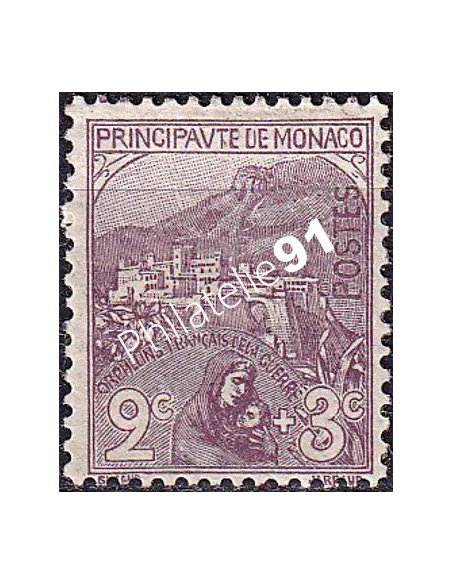 Monaco, n° 27 charnière, collection timbres Monaco