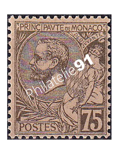 Monaco, n° 45 charnière, collection timbres Monaco