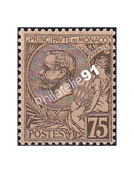 Monaco, n° 45 charnière, collection timbres Monaco