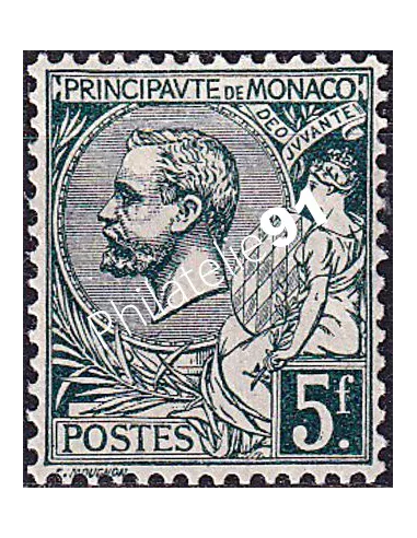 Monaco, n° 47 charnière, collection timbres Monaco