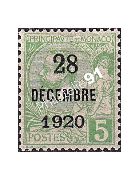 Monaco, n° 48 neuf, collection timbres Monaco