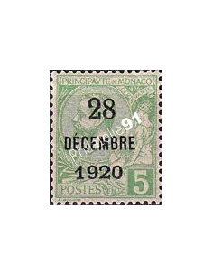 Monaco, n° 48 charnière, collection timbres Monaco