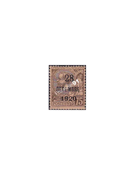Monaco, n° 49 charnière, collection timbres Monaco