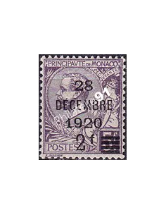 Monaco, n° 50 charnière, collection timbres Monaco